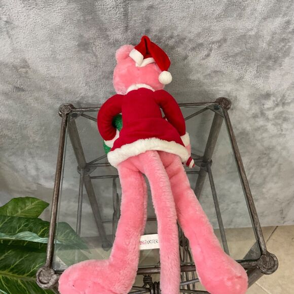 United Artist Toy Network Pink Panther Christmas Plush 2002 17”Tall - Picture 3 of 11